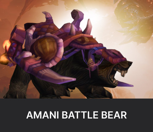 Amani Battle Bear Mount