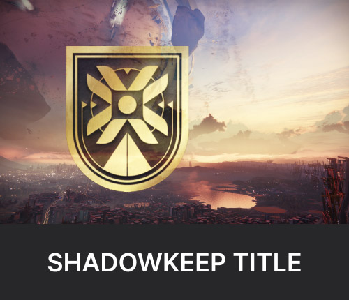 Shadowkeep Seal - Harbinger Title