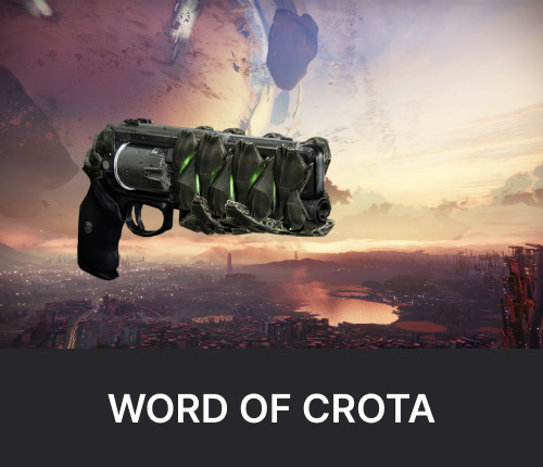 Word of Crota Crafting Pattern Unlock