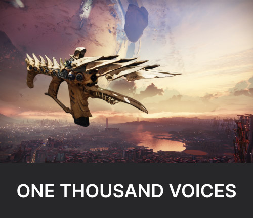 One Thousand Voices Exotic Fusion Rifle