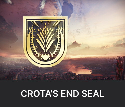 Swordbearer Title Boost | Crota’s End Seal (Choose Options)