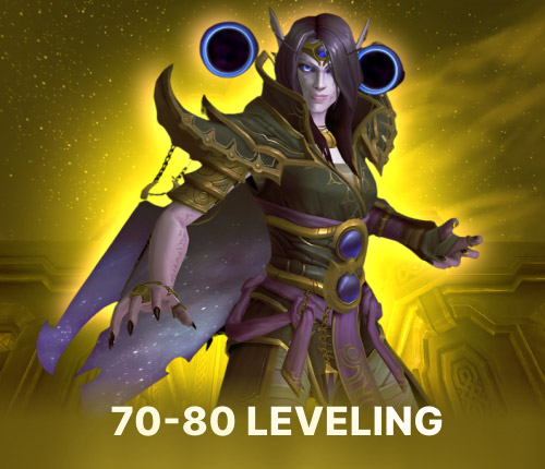 70-80 Leveling | Without storyline | CHEAPEST OFFER | 3 Hours Leveling