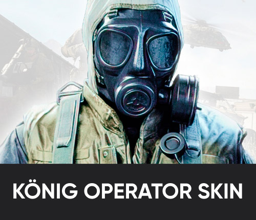 Biohazard König Operator Skin