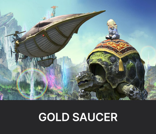 Gold Saucer Mounts