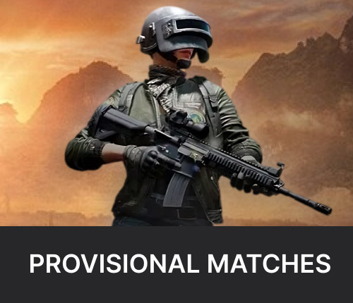 PUBG Provisional Matches