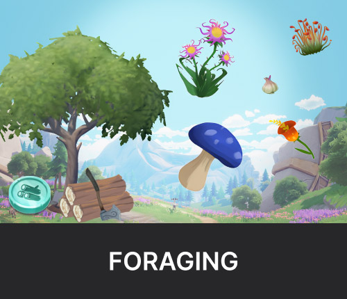 Palia Foraging Leveling