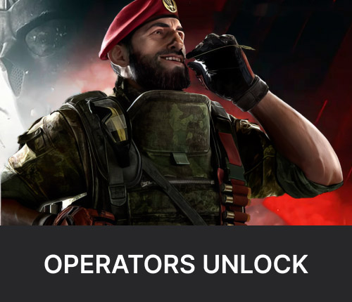 R6 Siege Operators Unlock