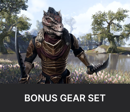 TESO 78% or 86% XP Bonus Training Gear Set