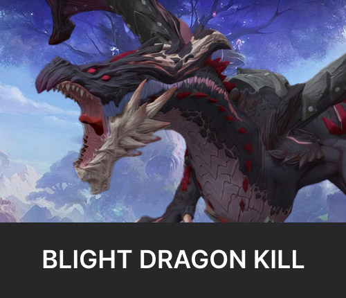 Blight Dragon Kill