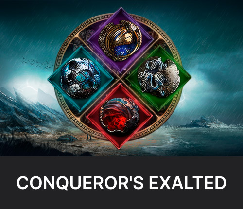 PoE Conqueror's Exalted Orb